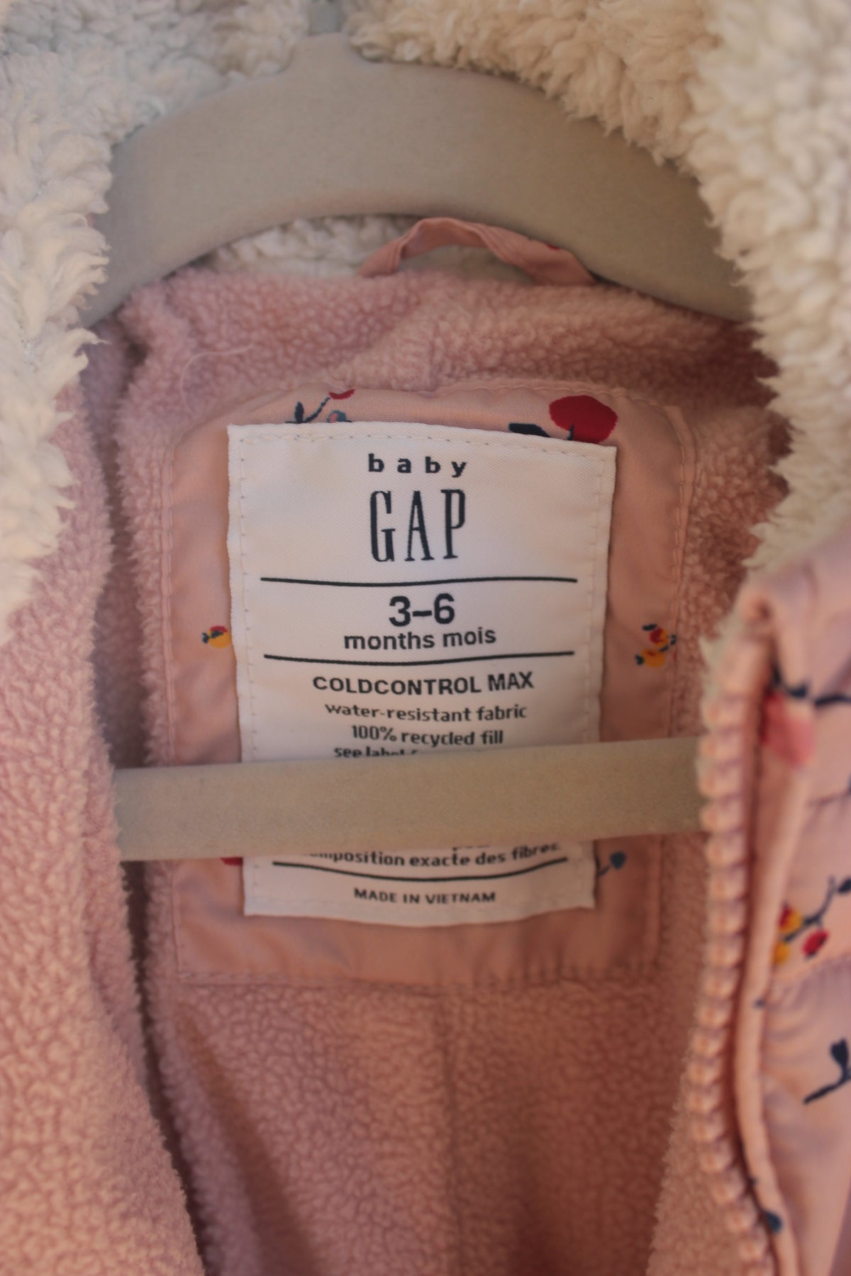 Baby Gap - habit hiver - 3-6 mois