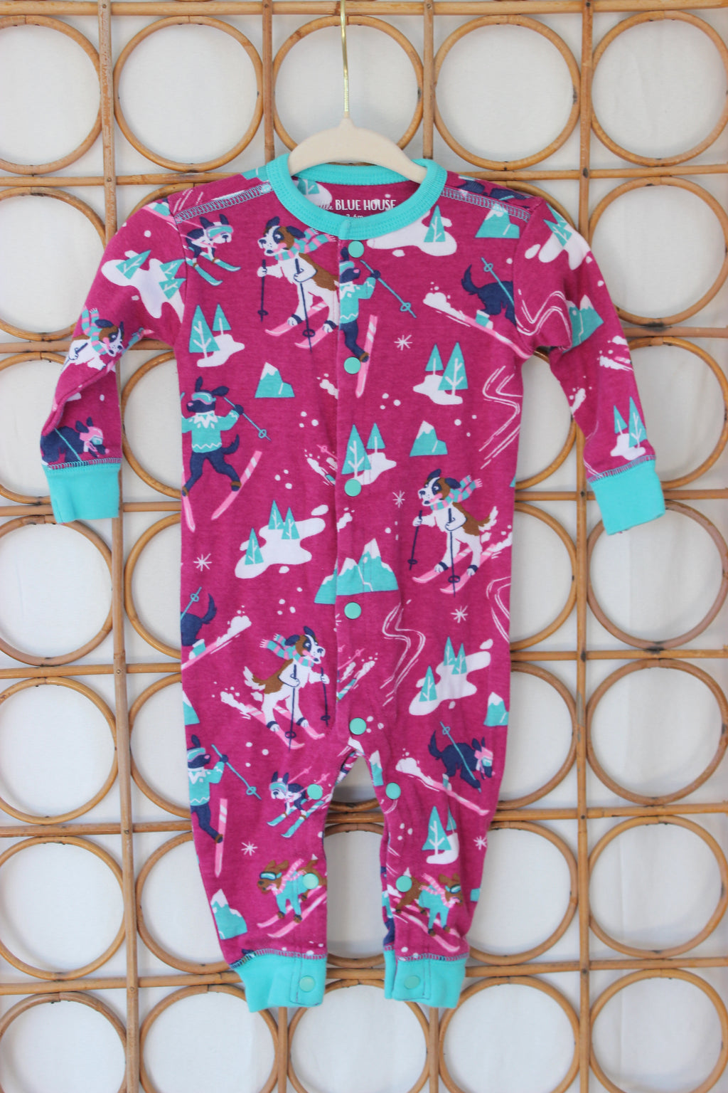Little blue house - pyjama - 3-6 mois