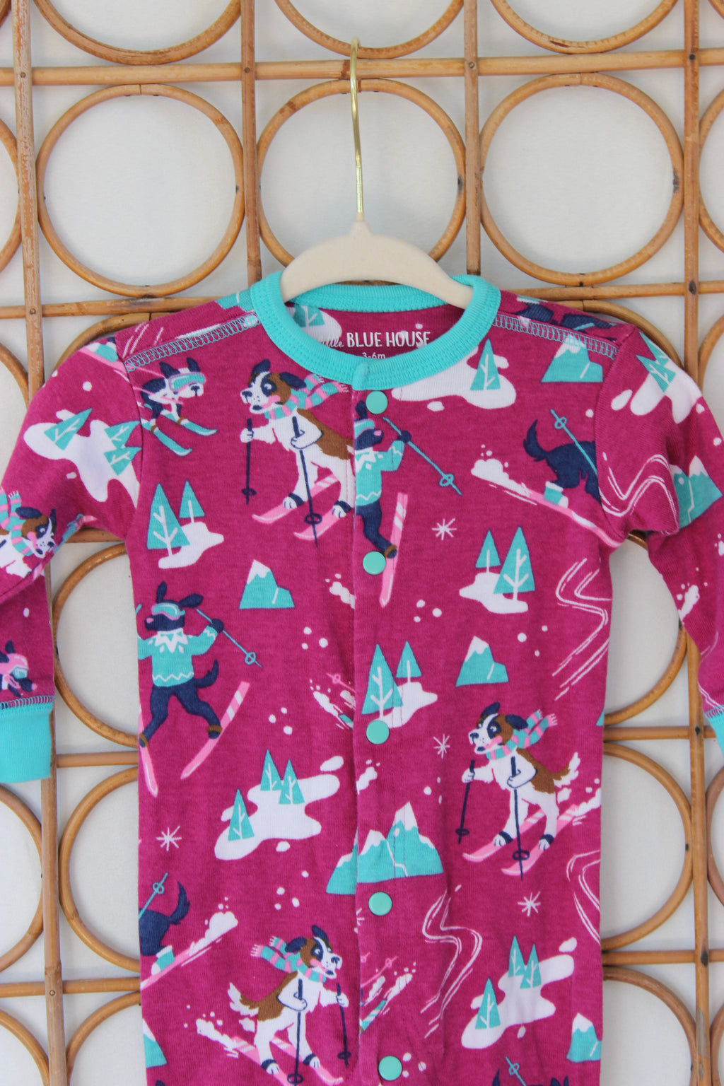 Little blue house - pyjama - 3-6 mois
