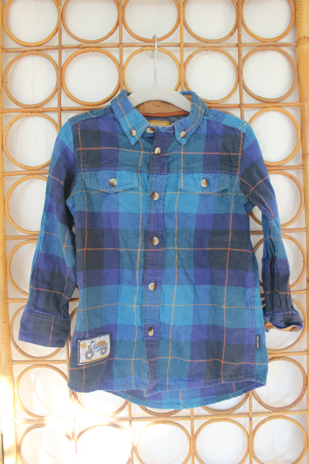 Souris mini - chemise - 3T