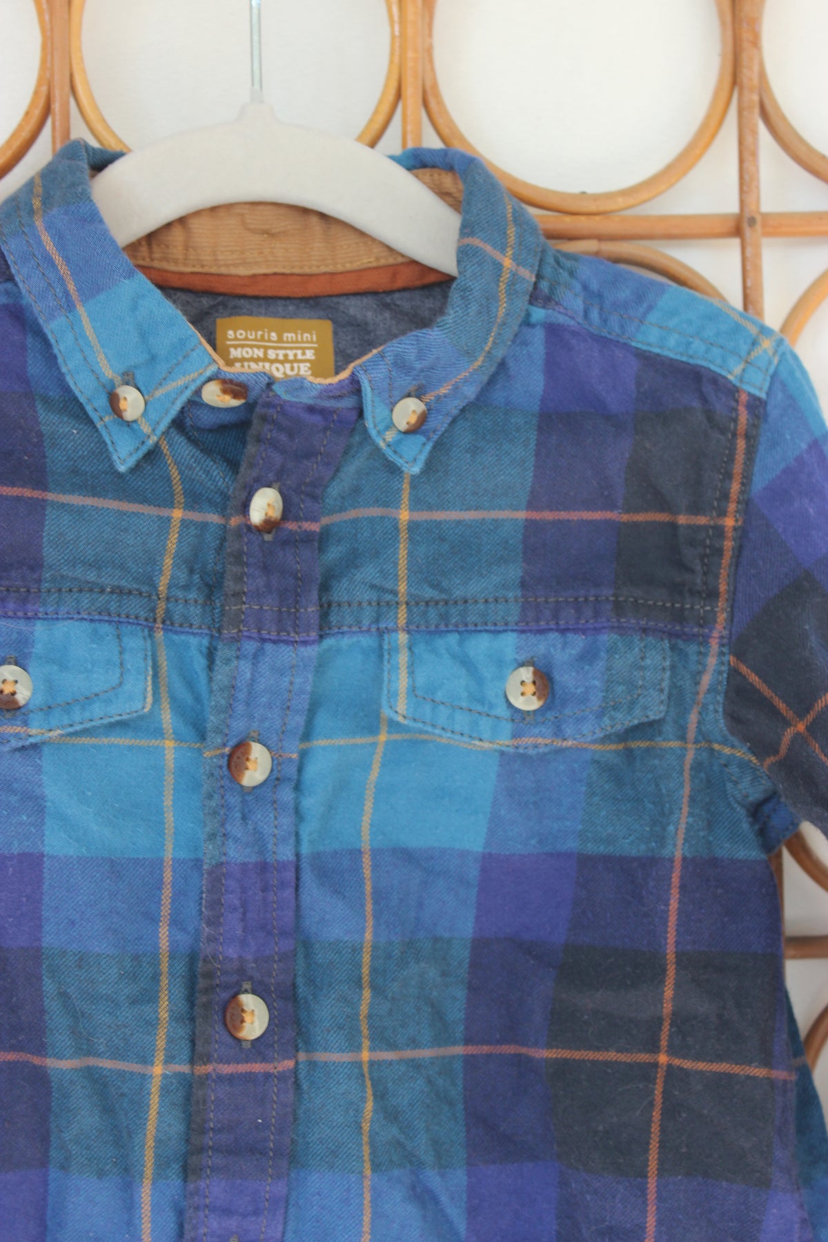 Souris mini - chemise - 3T