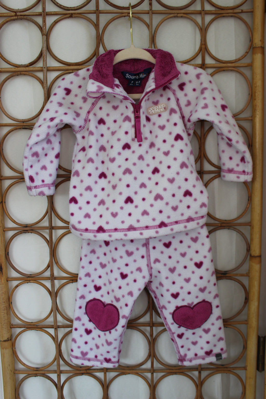Souris mini - ensemble 2 pièces - 6-9 mois